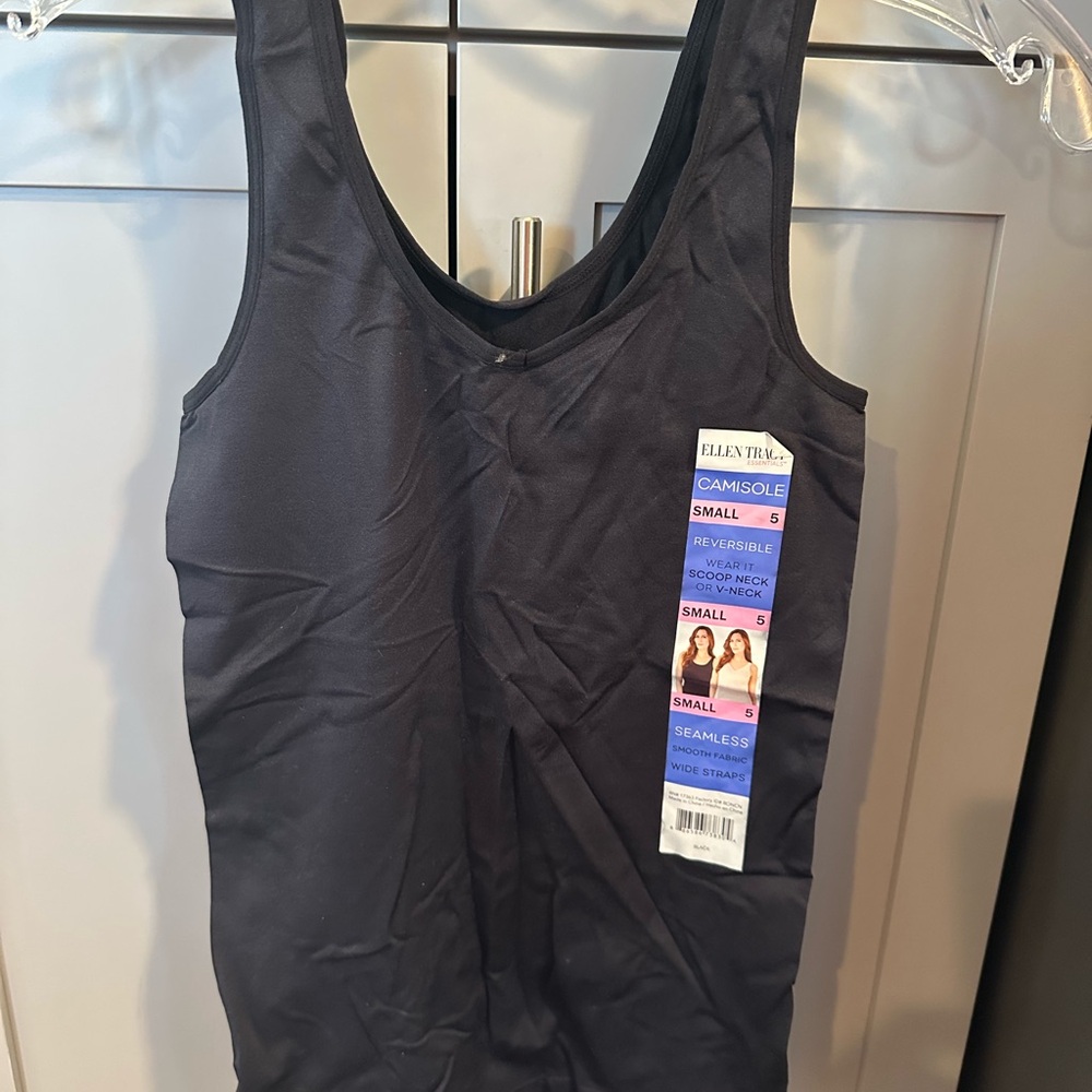 Black Camisole Tank Top
